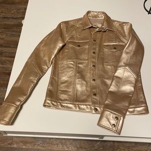 PALOMA LIRA Gold jacket size small